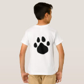 Tatzen-Kumpel T-Shirt (Schwarz voll)