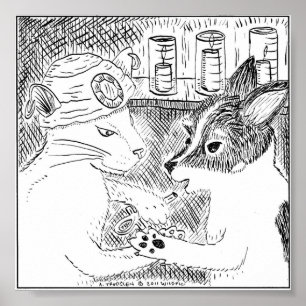 Tatzen-Lesung Poster