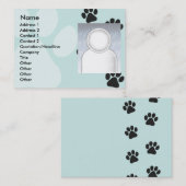 Tatzen - mollig visitenkarte (Vorne/Hinten)