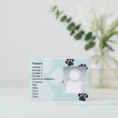 Tatzen - mollig visitenkarte (Stehend Vorderseite)