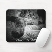 Tatzen… sind noch. Lustige Katze Mousepad (Mit Mouse)