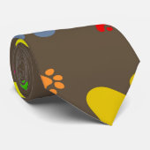 Tatzen-Tapete Krawatte (Gerollt)