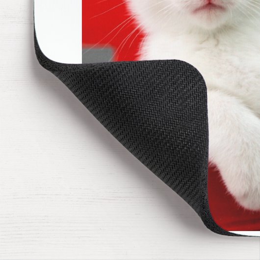 Tatzen und geben Dank mousepad (Ecke)