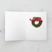 Tatzen-Weihnachtskarten Shih Tzu Sankt Feiertagskarte (Innenseite)