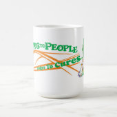 Tatzen zur Leute-Tasse Kaffeetasse (Mittel)