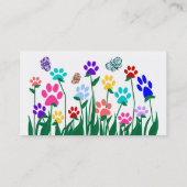 Tatzendruck-Garten-Visitenkarte Visitenkarte (Rückseite)