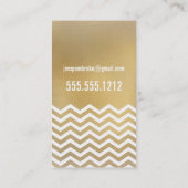 Tatzendruck-Geschäftskarte - Imitatfolie Visitenkarte (Rückseite)