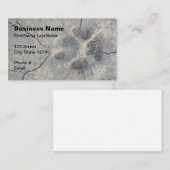 Tatzendruck-Haustier-Visitenkarte Visitenkarte (Vorne/Hinten)