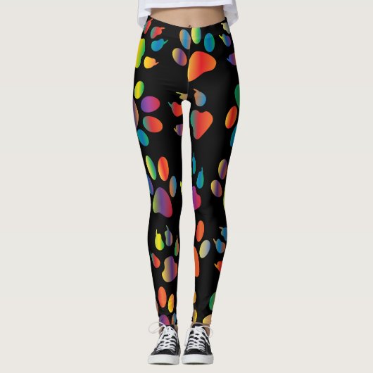 Tatzendruck-Leggings Leggings (Vorderseite)