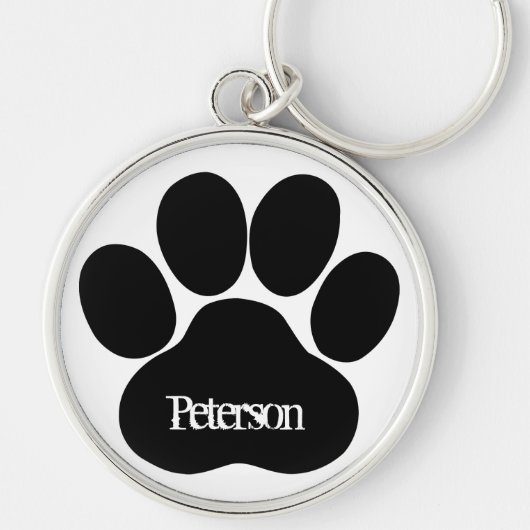 Tatzenmonogramm Schlüsselanhänger (Vorne)