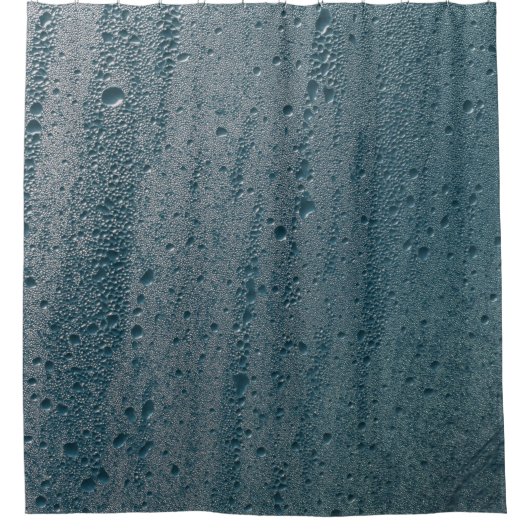Tau auf Glas Duschvorhang (Vorderseite)