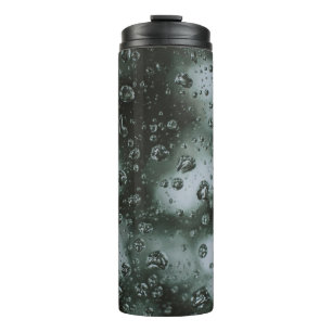 Tau auf Glas Thermosbecher