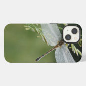 Tau bedeckte Darner Libelle iPhone Hülle (Rückseite (Horizontal))