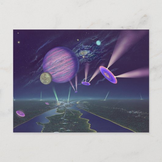 Tau Ceti Revisited Postkarte (Vorderseite)