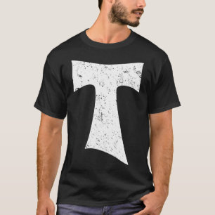 Tau Cross Franciscan Saint Anthonys Cross katholis T-Shirt