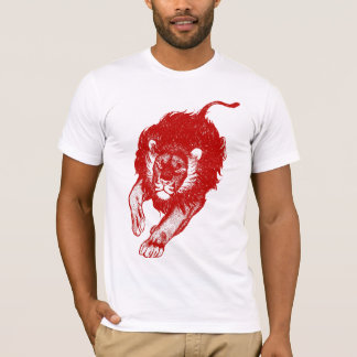 Tau des Löwe-T - Shirt (rot)