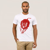 Tau des Löwe-T - Shirt (rot) (Vorne ganz)
