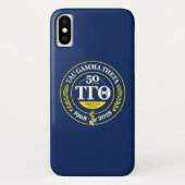 Tau Gamma Theta 50 Jahre Jubiläum Handy-Fall Case-Mate iPhone Hülle (Rückseite)