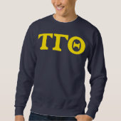 Tau Gamma Theta Sweatshirt - Gelber Block (Vorderseite)