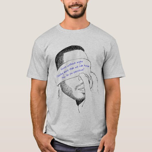 Taub-Blindes Bewusstsein T-Shirt (Vorderseite)