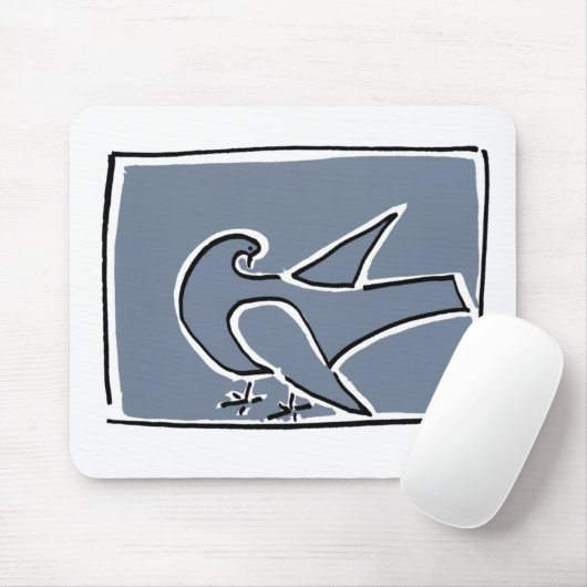 Taube, 2002 mousepad (Mit Mouse)