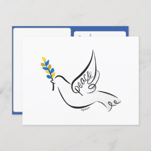 Taube Ankündigung und Save the Date