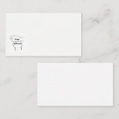 Taube Anwalt-Visitenkarte ASL Visitenkarte (Vorne/Hinten)