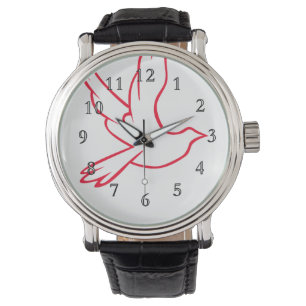 Taube Armbanduhr