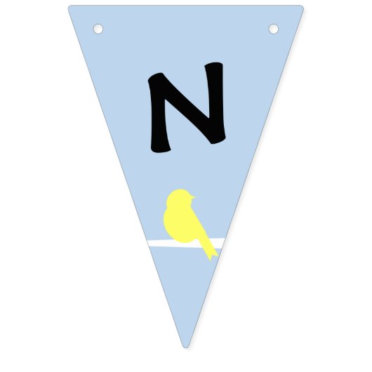 Taube auf Branch Celebration Wimpelkette (Dritte Fahne)