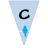 Taube auf Branch Celebration Wimpelkette (Erste Fahne)