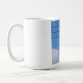 Taube auf dem Draht Kaffeetasse (Links)