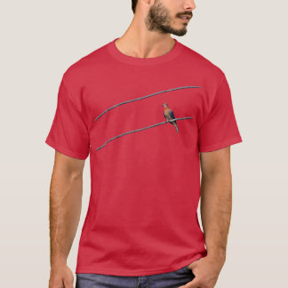 Taube auf den Linien T-Shirt