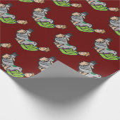 Taube Behaltend Geschenkpapier (Ecke)