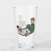Taube Behaltend Glas (Rückseite)