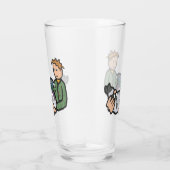 Taube Behaltend Glas (Rechts)