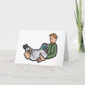 Taube Behaltend Karte (Vorderseite)