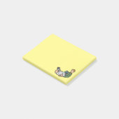 Taube Behaltend Post-it Klebezettel (angewinkelt)