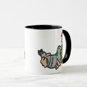 Taube Behaltend Tasse (VorderseiteRechts)