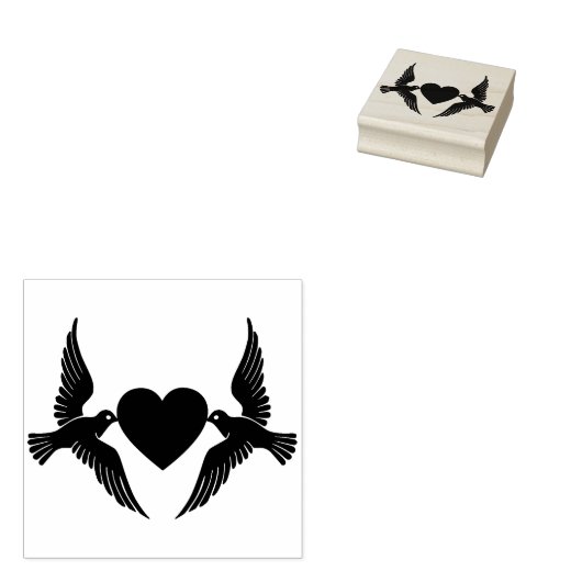 Taube Birds Rubber Briefmarke Gummistempel (Stempel)