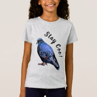 Taube, bleibe Coo! T-Shirt