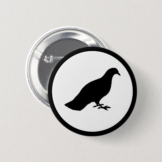 Taube Button (Vorne & Hinten)