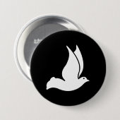 Taube Button (Vorne & Hinten)