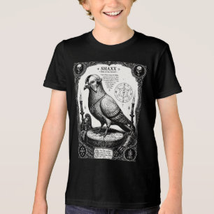 Taube des eisernen Schmelztiegels Tri-Blend Shirt
