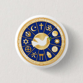 Taube des Friedens Button