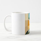 TAUBE DES FRIEDENS GEOMETRISCH KAFFEETASSE (Links)