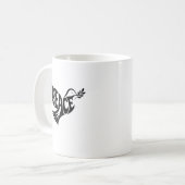 Taube des Friedens Kaffeetasse (Vorderseite Links)