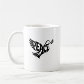 Taube des Friedens Kaffeetasse (Links)