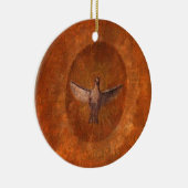 Taube des Friedens Keramikornament (Rechts)