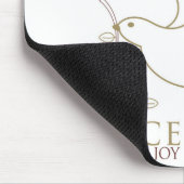 Taube des Friedens Mousepad (Ecke)