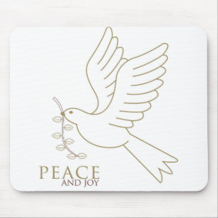 Taube des Friedens Mousepad